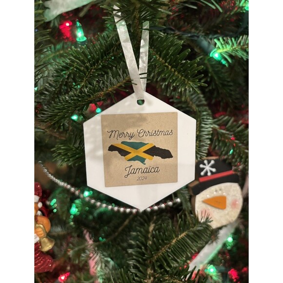 Custom Christmas Tree Ornaments Your Own Design Personalized Christmas Ornaments - Picture 1 of 3